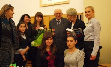  2012_03_Spotkanie z profesorem Władysławem Bartoszewskim_6