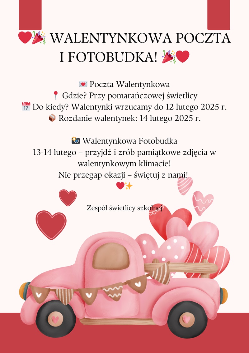 Poczta walentynkowa i fotobutka